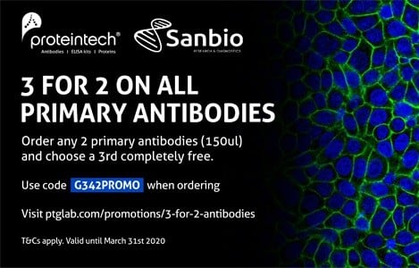3 for 2 on all primary antibodies